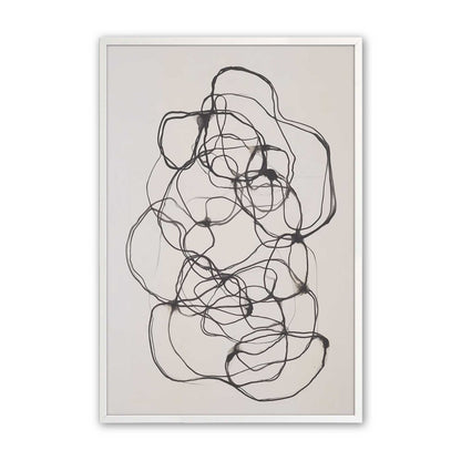 [Color:Opaque White], Picture of art in an Opaque White frame