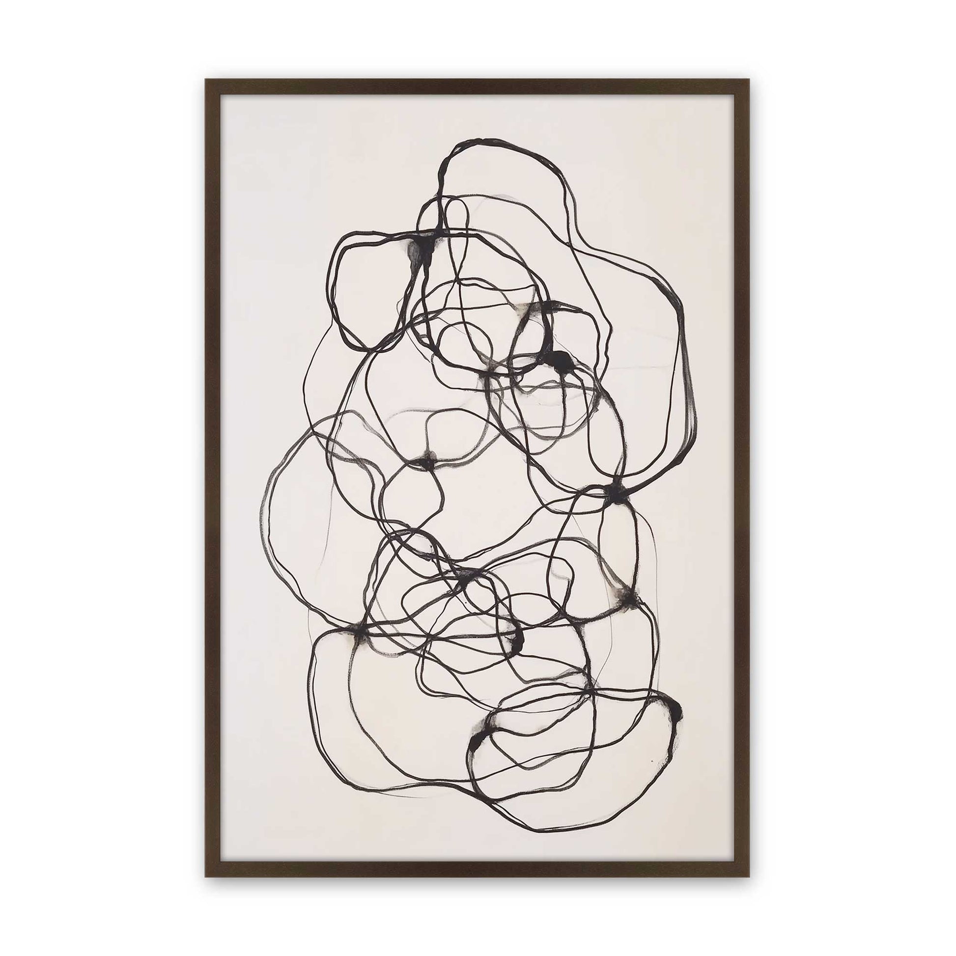 [Color:Belvinder Brown], Picture of art in a Belvinder Brown frame