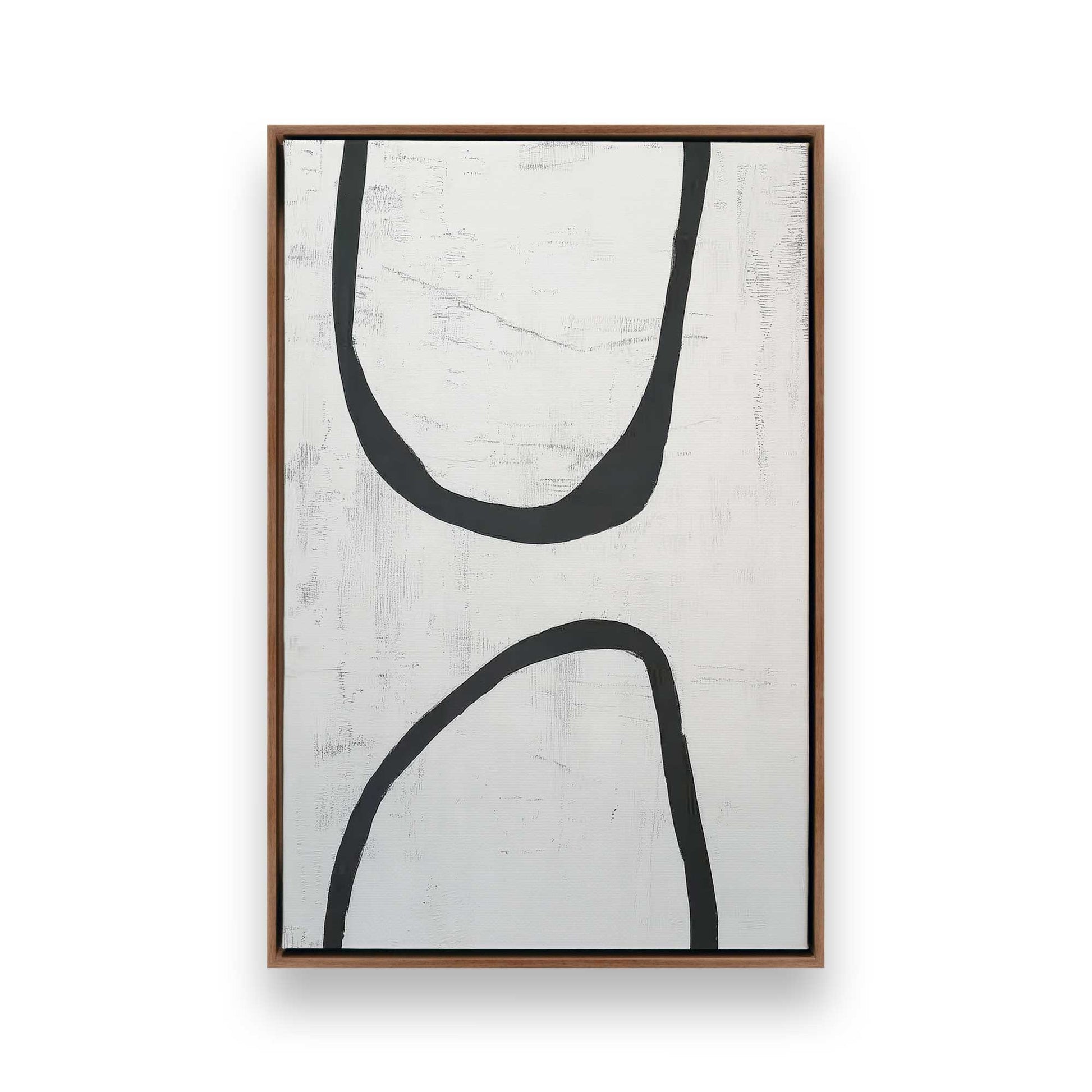 [Color:Walnut], Picture of art in a Walnut frame