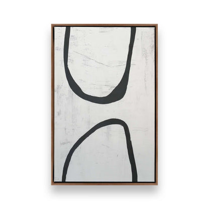 [Color:Walnut], Picture of art in a Walnut frame