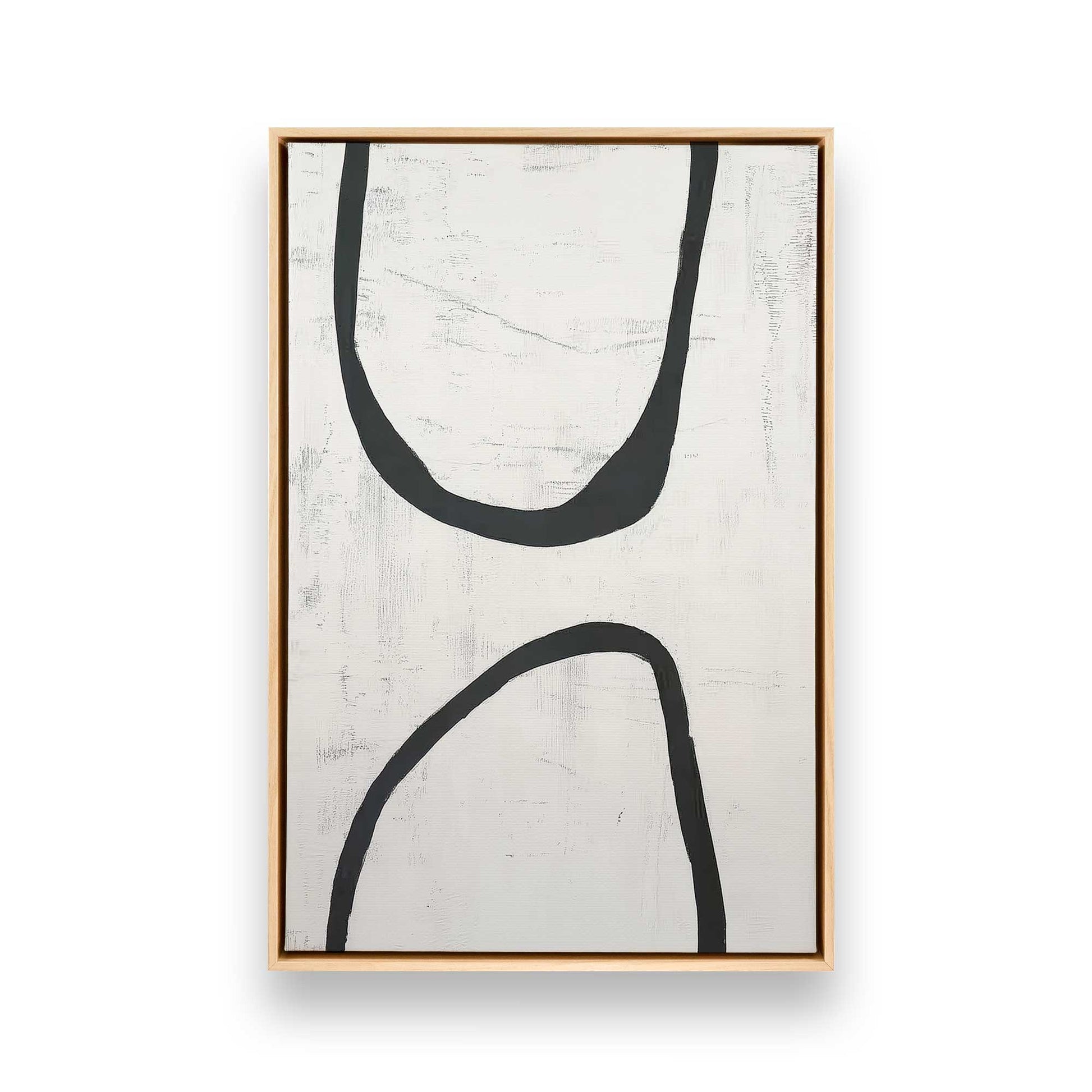 [Color:American Maple], Picture of art in a American Maple frame
