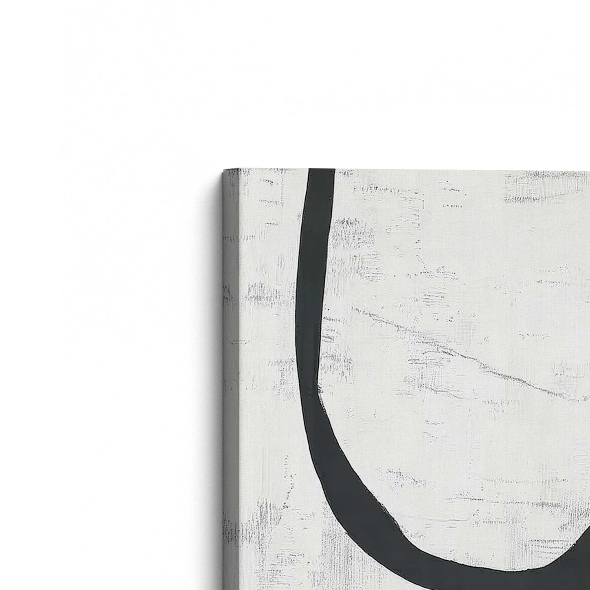 [Color:Stretched Canvas], Picture of the corner of the art