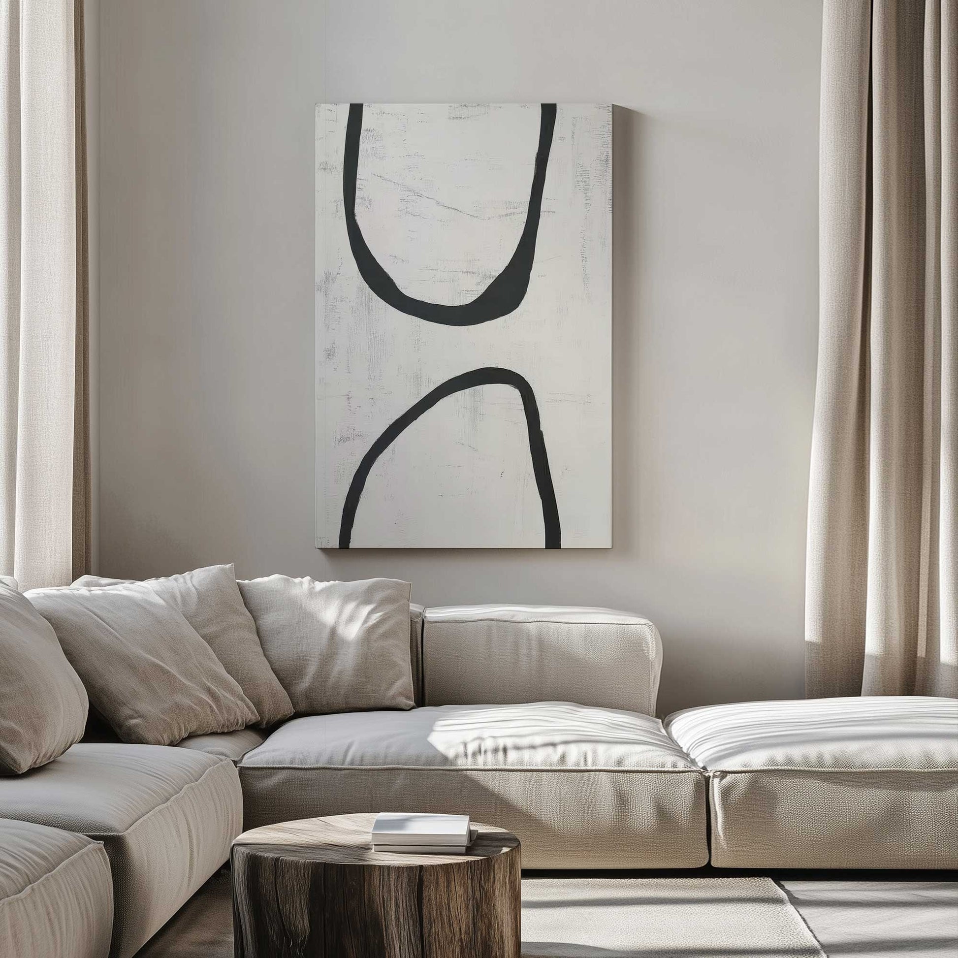 Picture of art in a room
