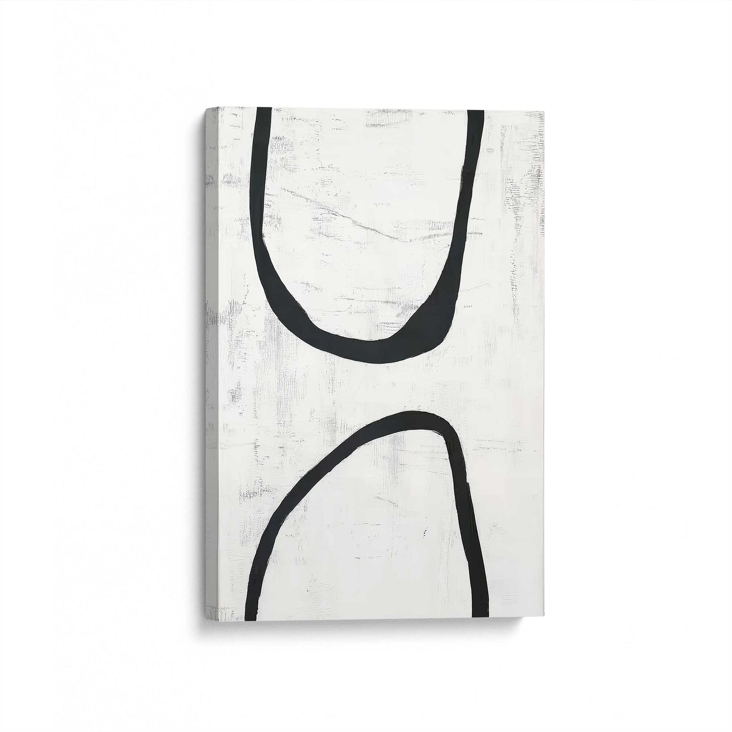 [Color:Stretched Canvas], Picture of art at an angle