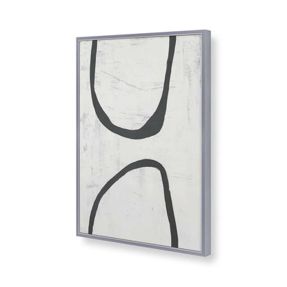 [Color:Polished Chrome], Picture of art in a Polished Chrome frame of the corner