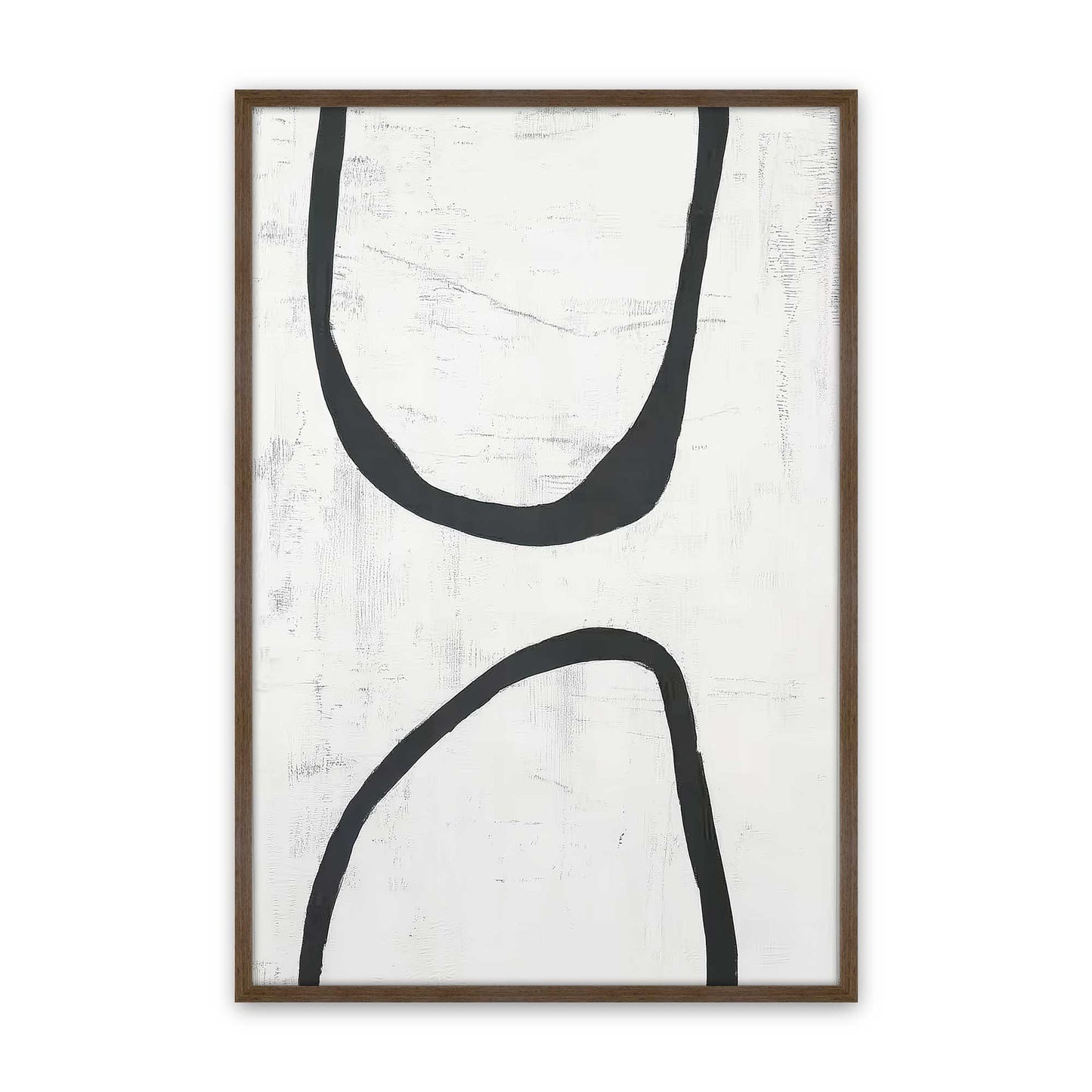 [Color:Walnut], Picture of art in a Walnut frame