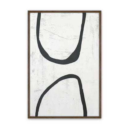 [Color:Walnut], Picture of art in a Walnut frame