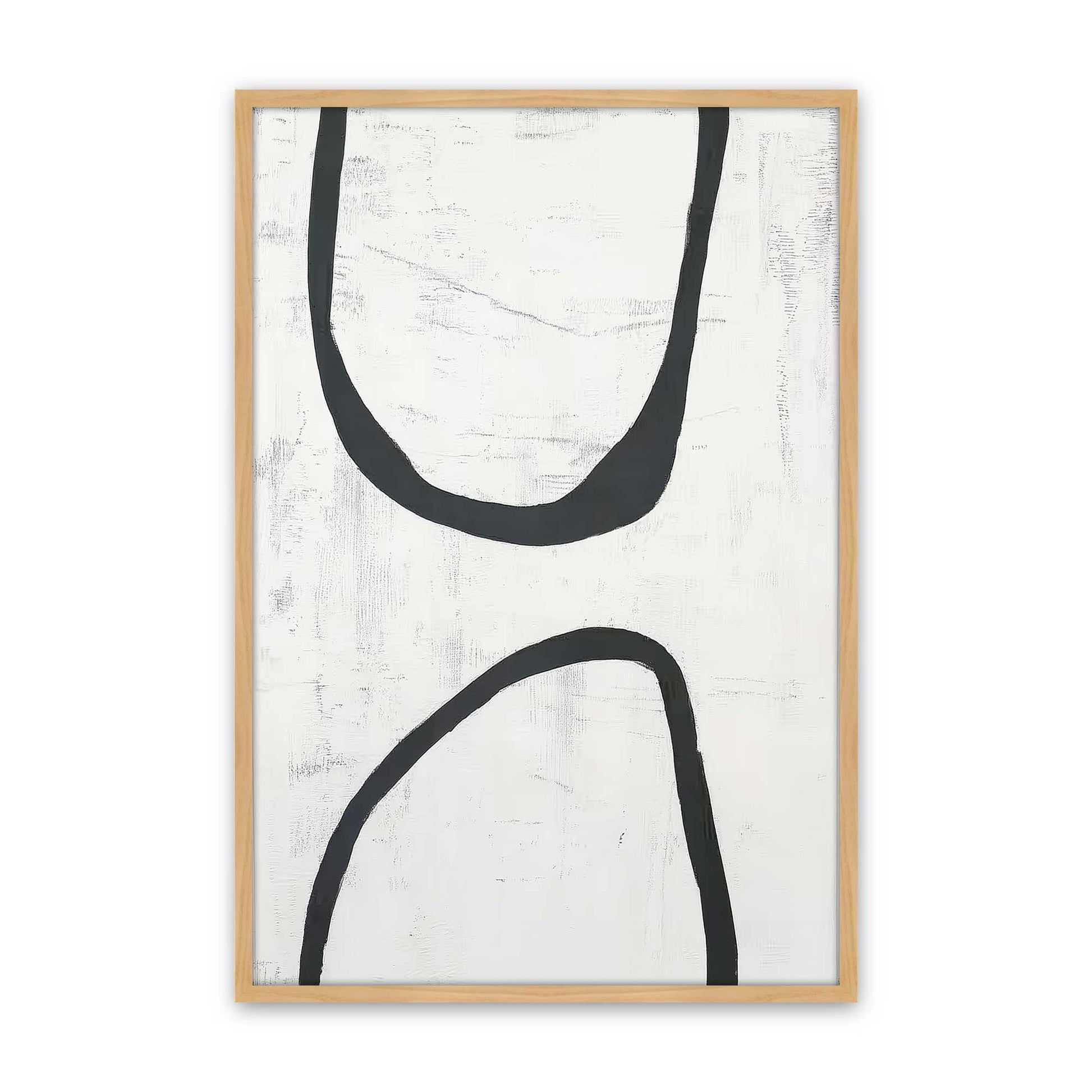 [Color:American Maple], Picture of art in a American Maple frame