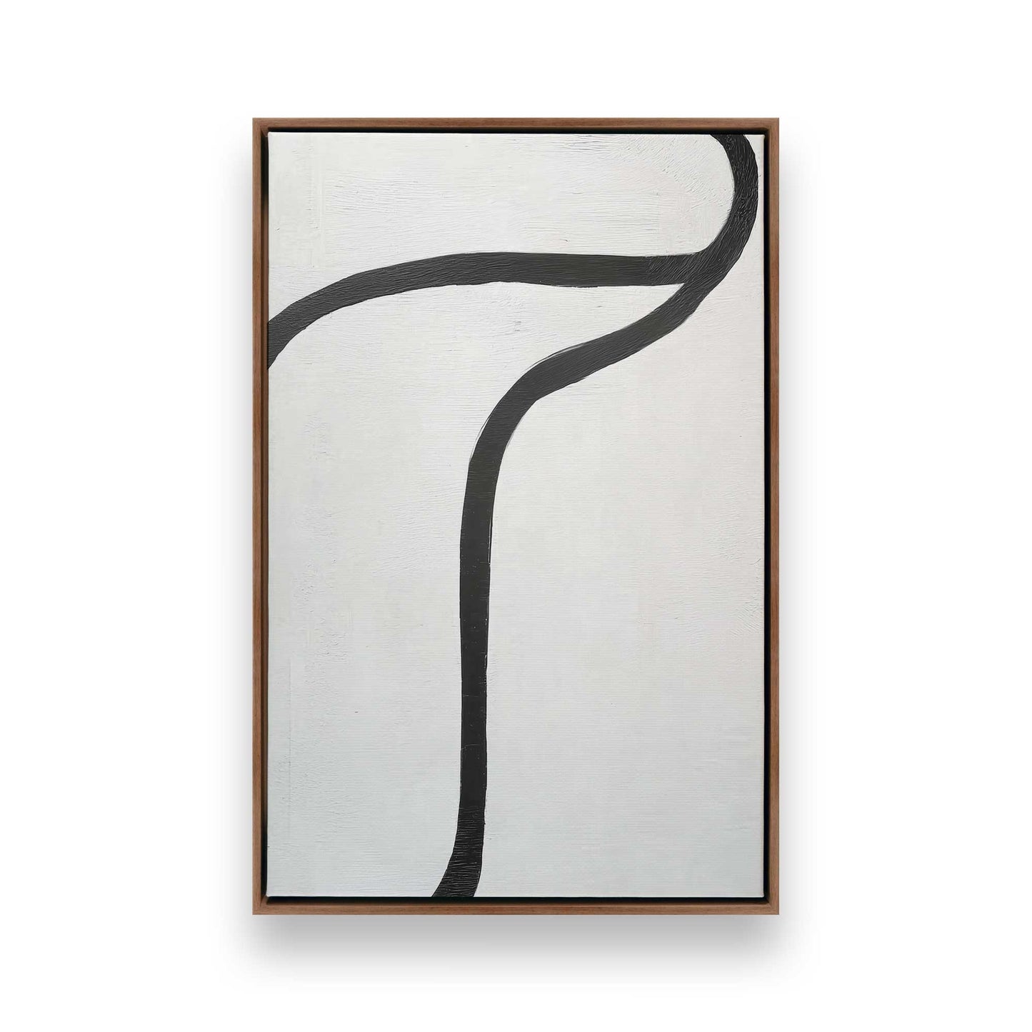 [Color:Walnut], Picture of art in a Walnut frame