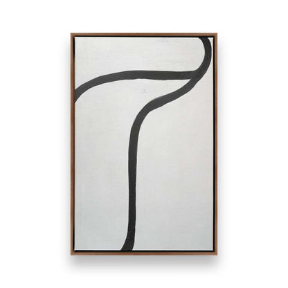 [Color:Walnut], Picture of art in a Walnut frame