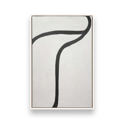 [Color:Opaque White], Picture of art in a White frame