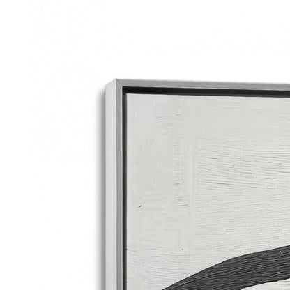 [Color:Polished Chrome], Picture of art in a Polished Chrome frame at an angle