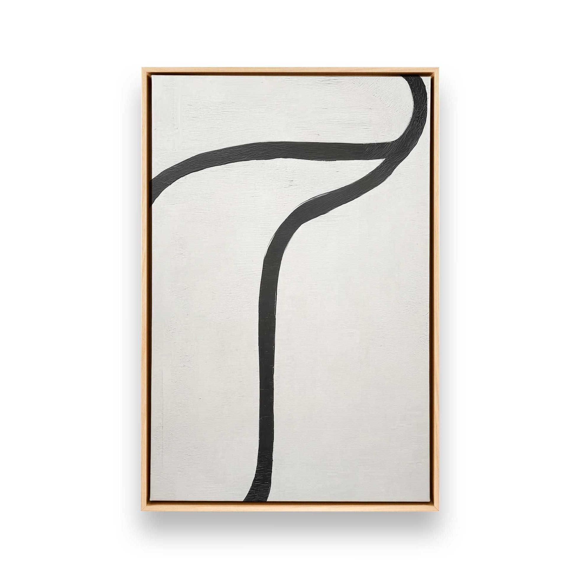 [Color:American Maple], Picture of art in a American Maple frame