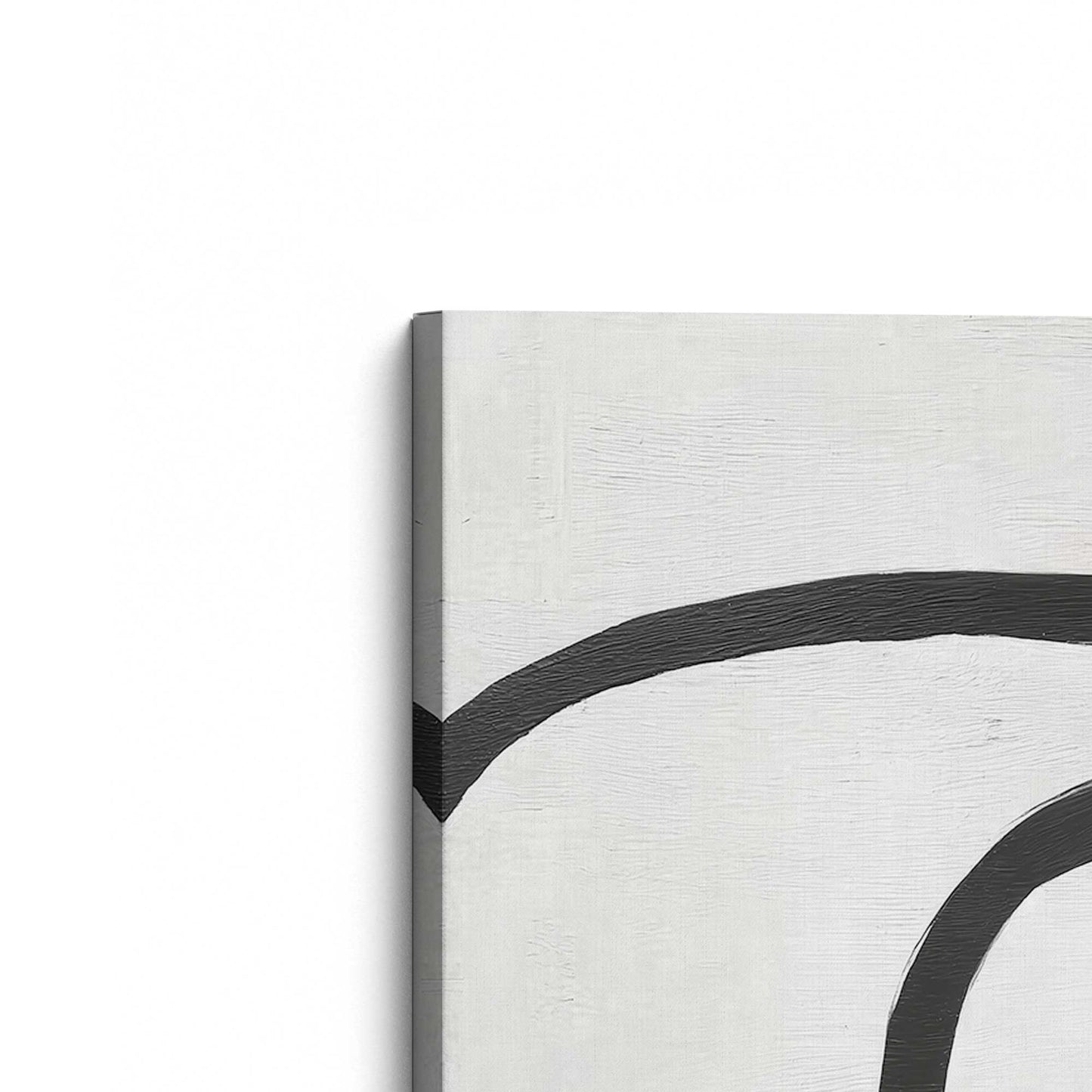 [Color:Stretched Canvas], Picture of the corner of the art