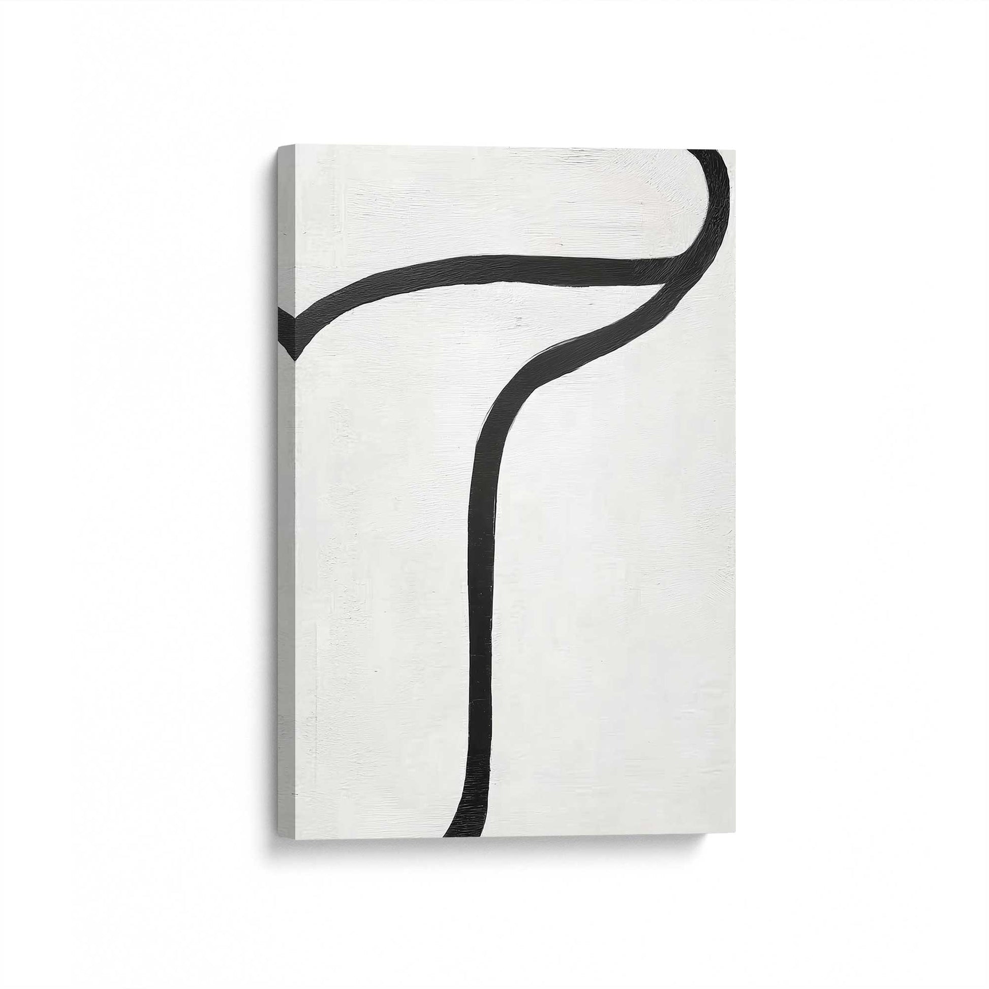 [Color:Stretched Canvas], Picture of art at an angle