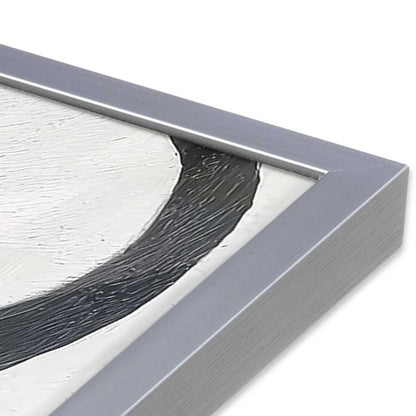 [Color:Polished Chrome], Picture of art in a Polished Chrome frame at an angle