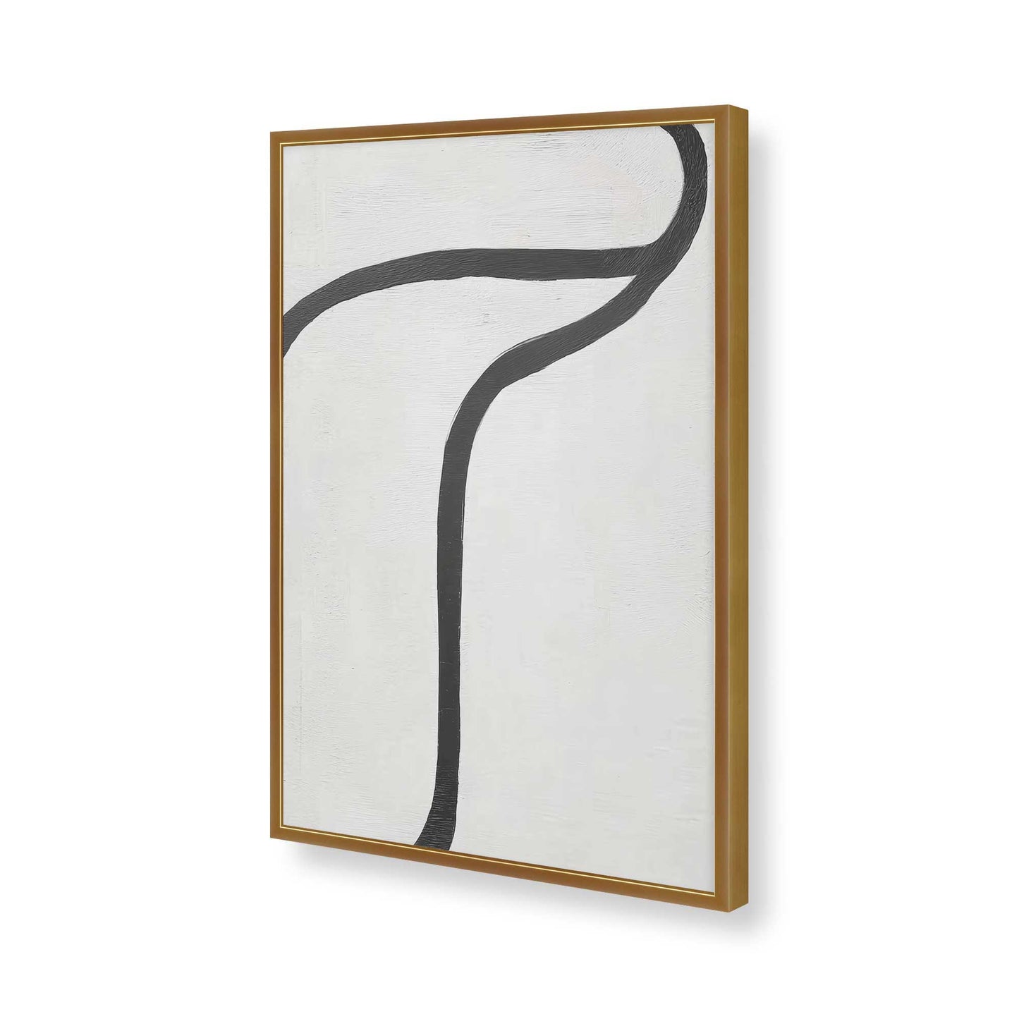 [Color:Polished Gold], Picture of art in a Polished Gold frame of the corner