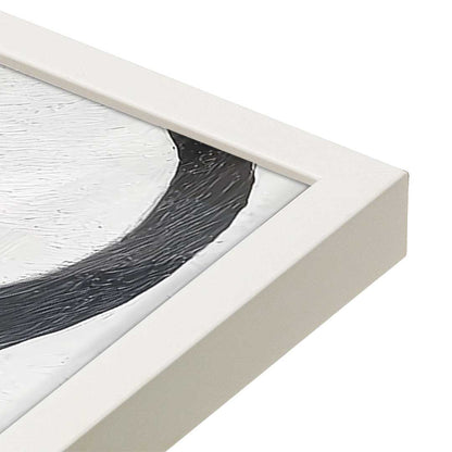 [Color:Opaque White], Picture of art in a Opaque White frame at an angle