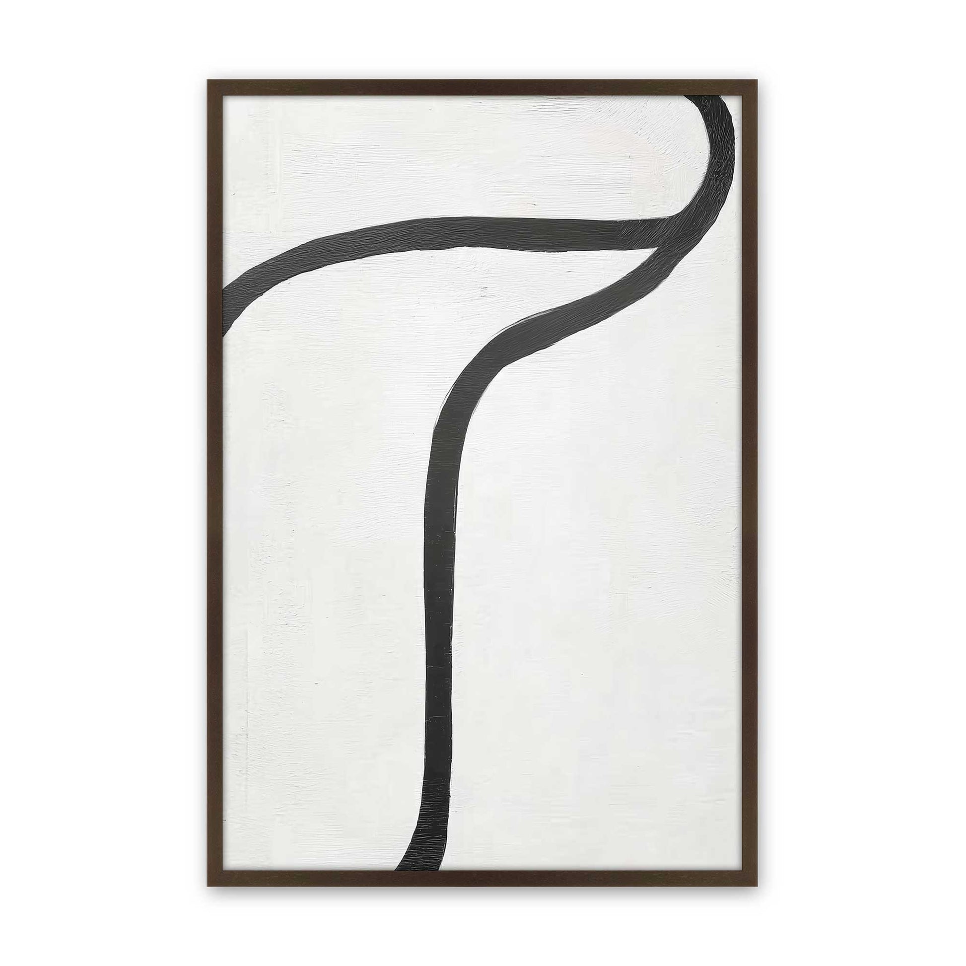 [Color:Belvinder Brown], Picture of art in a Belvinder Brown frame