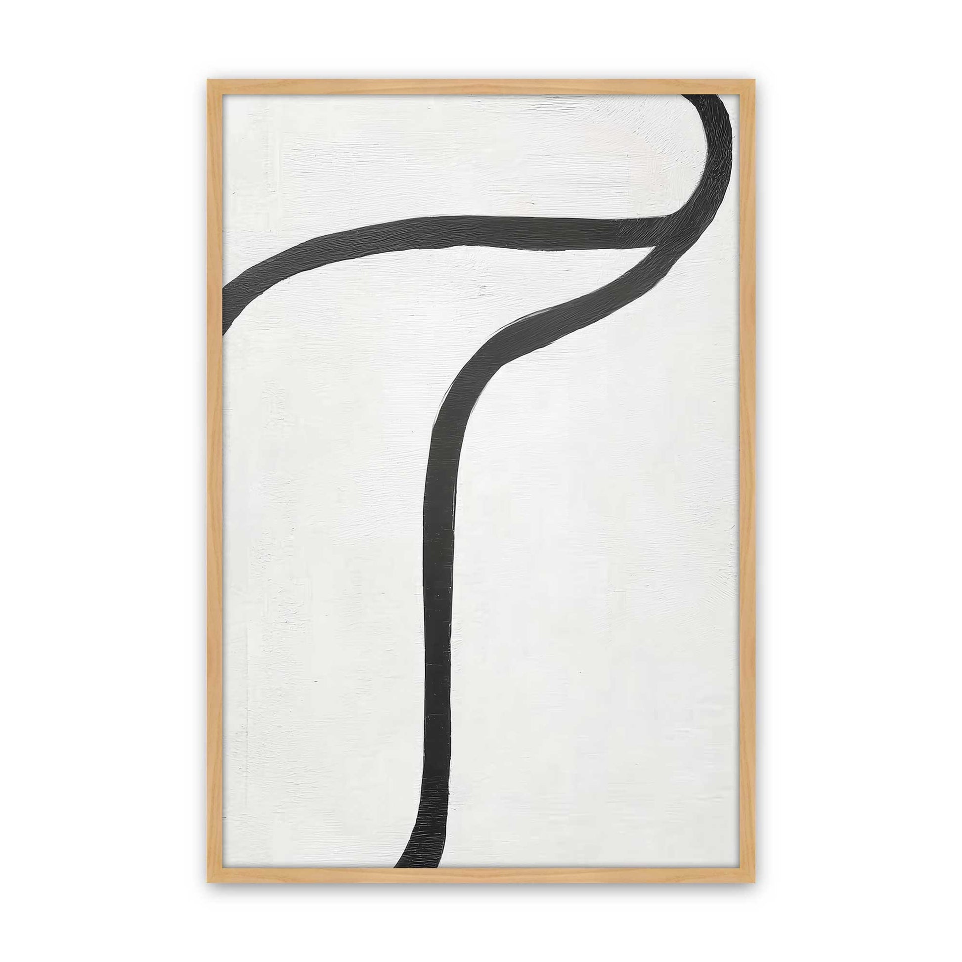 [Color:American Maple], Picture of art in a American Maple frame