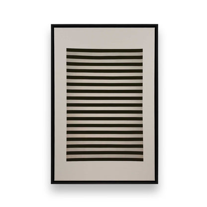 [Color:Satin Black], Picture of art in a Satin Black frame