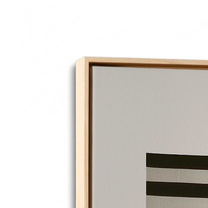 [Color:American Maple], Picture of art in a American Maple frame at an angle