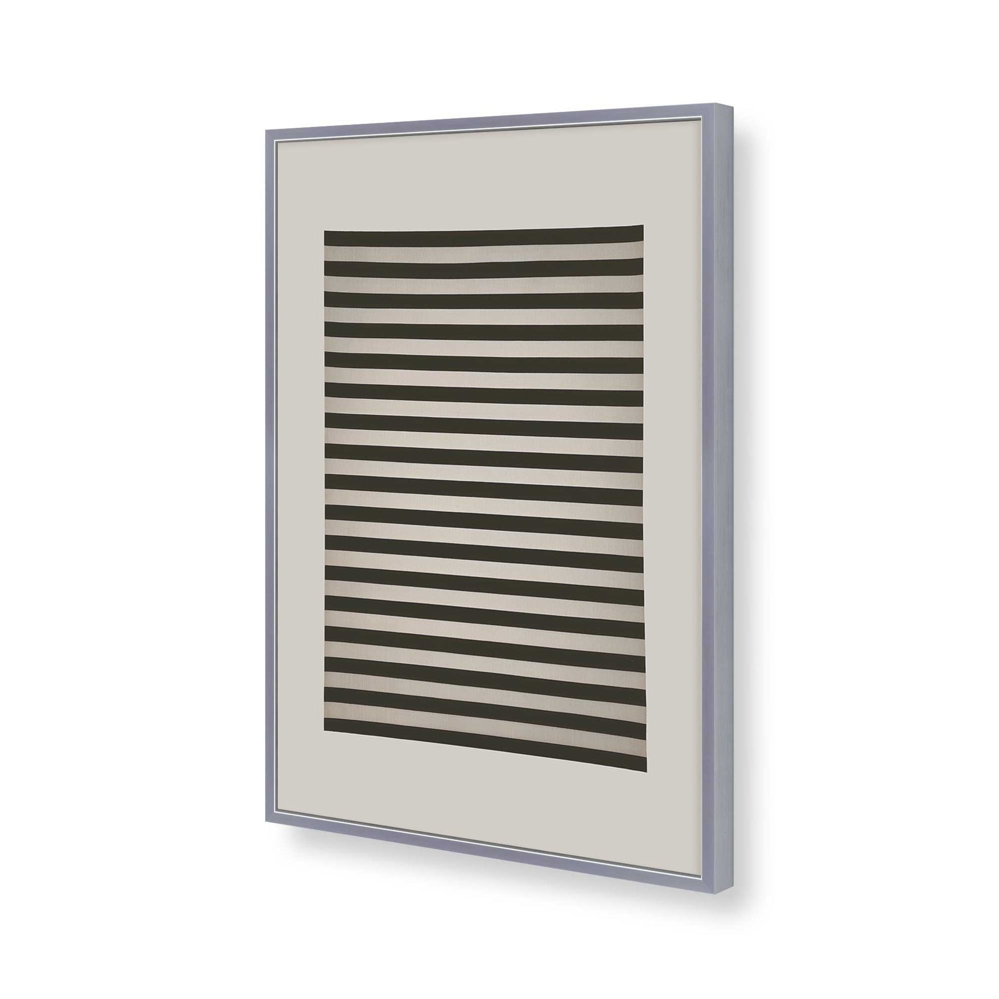 [Color:Polished Chrome], Picture of art in a Polished Chrome frame of the corner