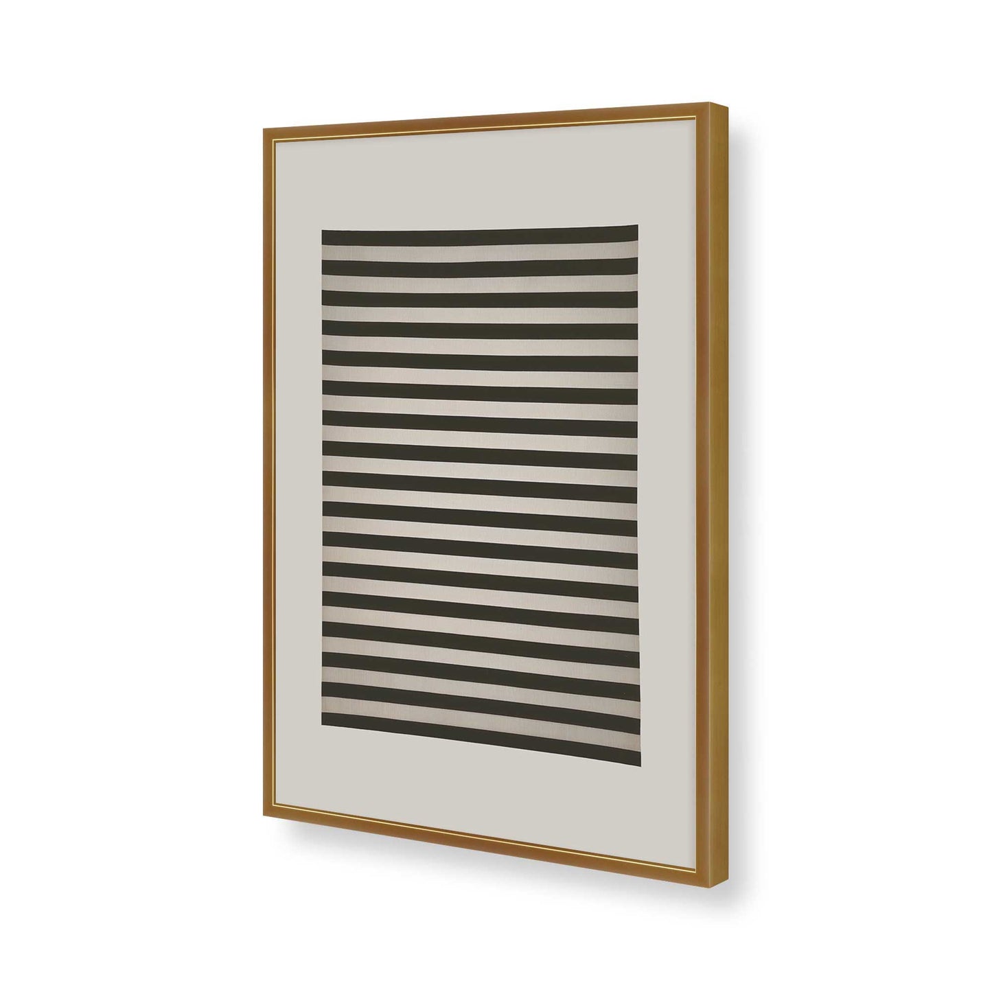 [Color:Polished Gold], Picture of art in a Polished Gold frame of the corner