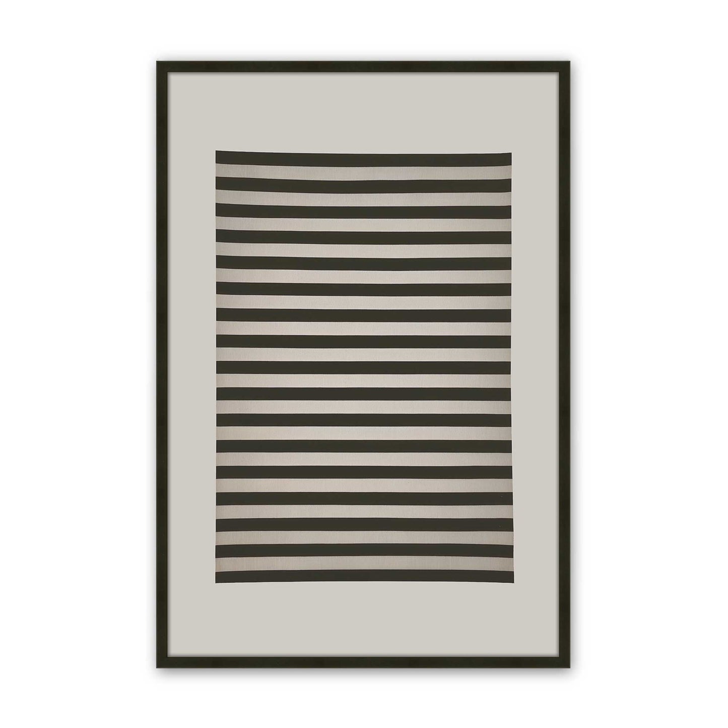 [Color:Satin Black], Picture of art in a Satin Black frame