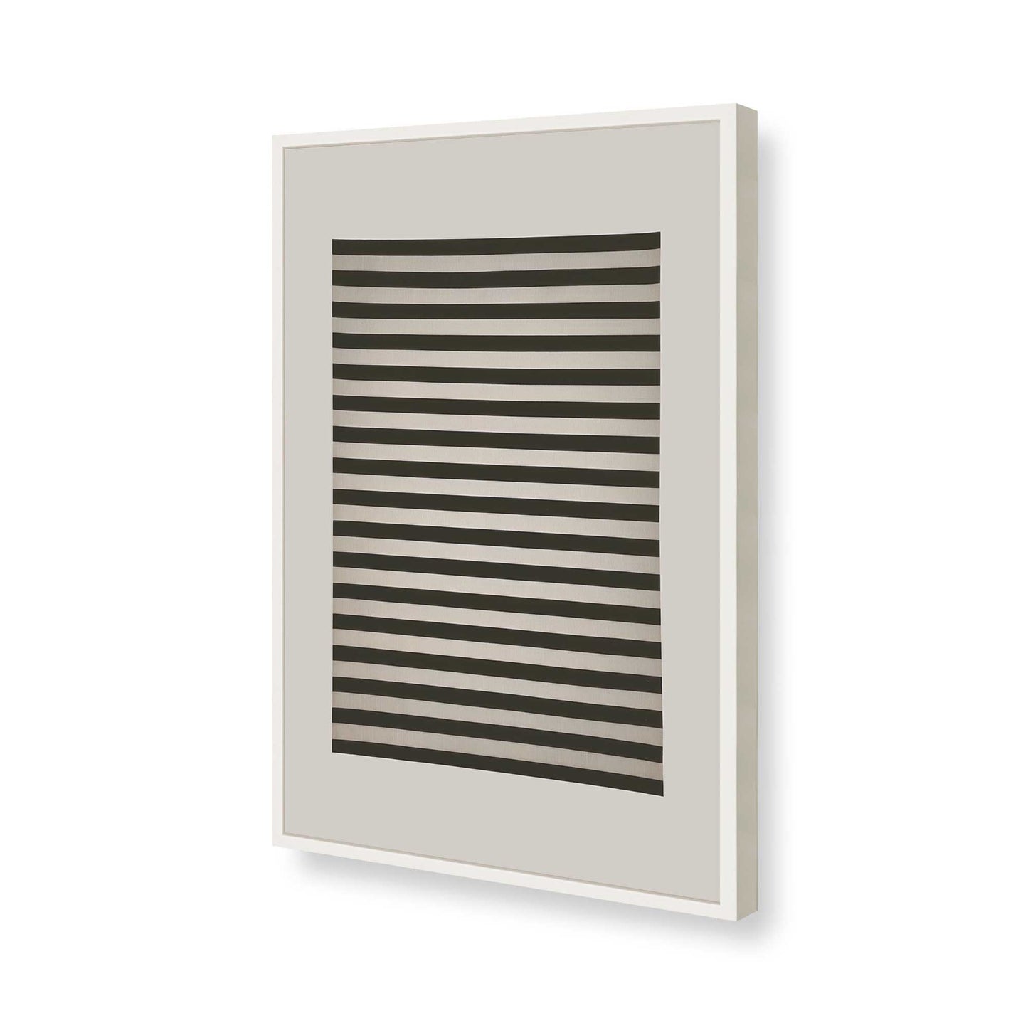 [Color:Opaque White], Picture of art in a Opaque White frame of the corner