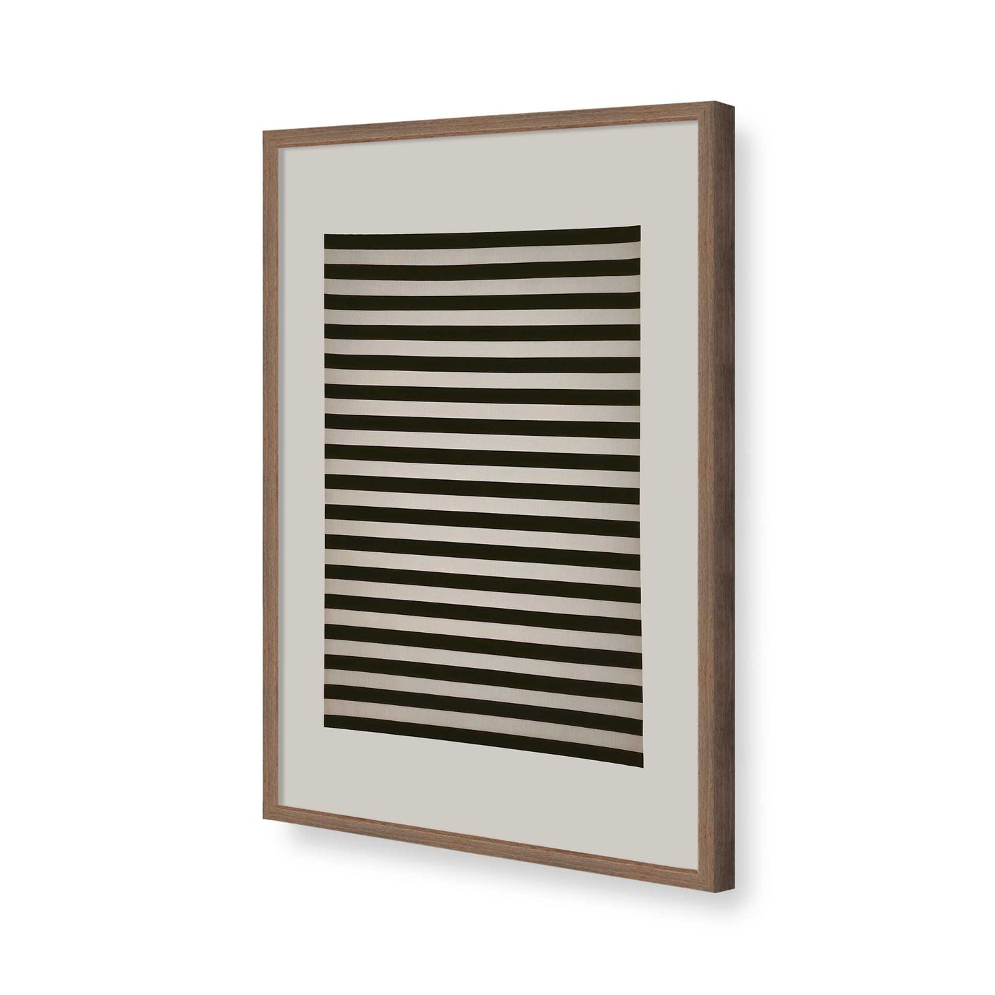 [Color:Walnut], Picture of art in a Walnut frame of the corner