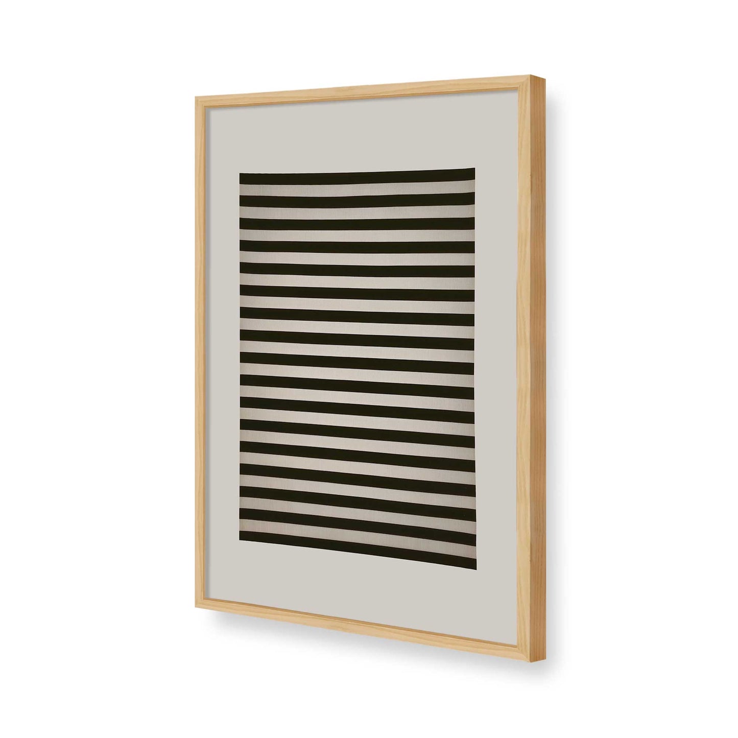 [Color:American Maple], Picture of art in a American Maple frame of the corner