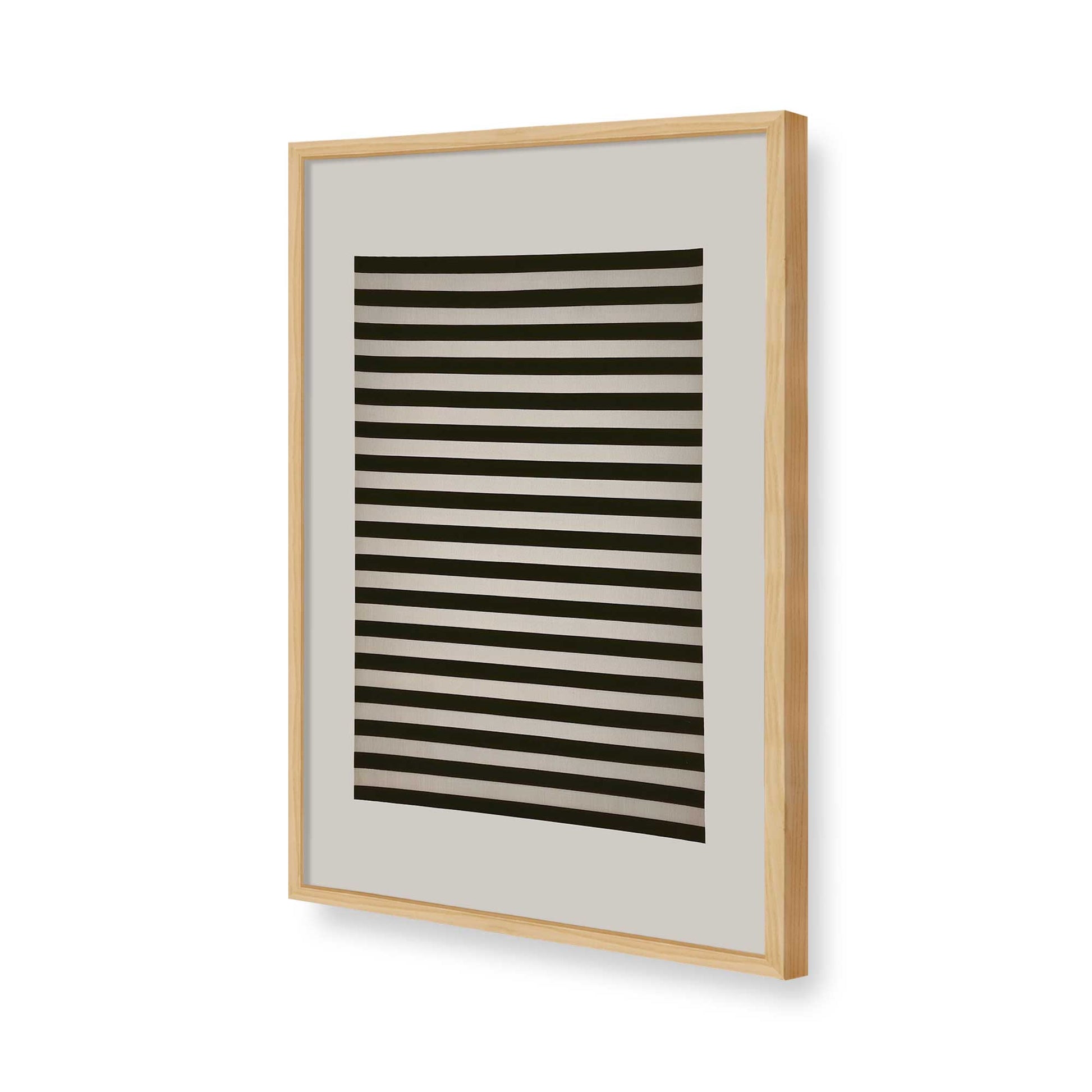 [Color:American Maple], Picture of art in a American Maple frame of the corner