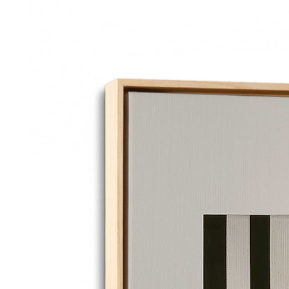 [Color:American Maple], Picture of art in a American Maple frame at an angle