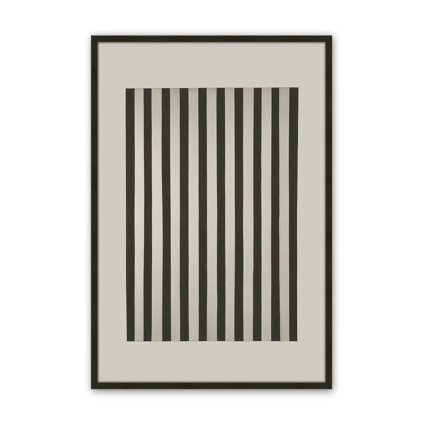 [Color:Satin Black], Picture of art in a Satin Black frame
