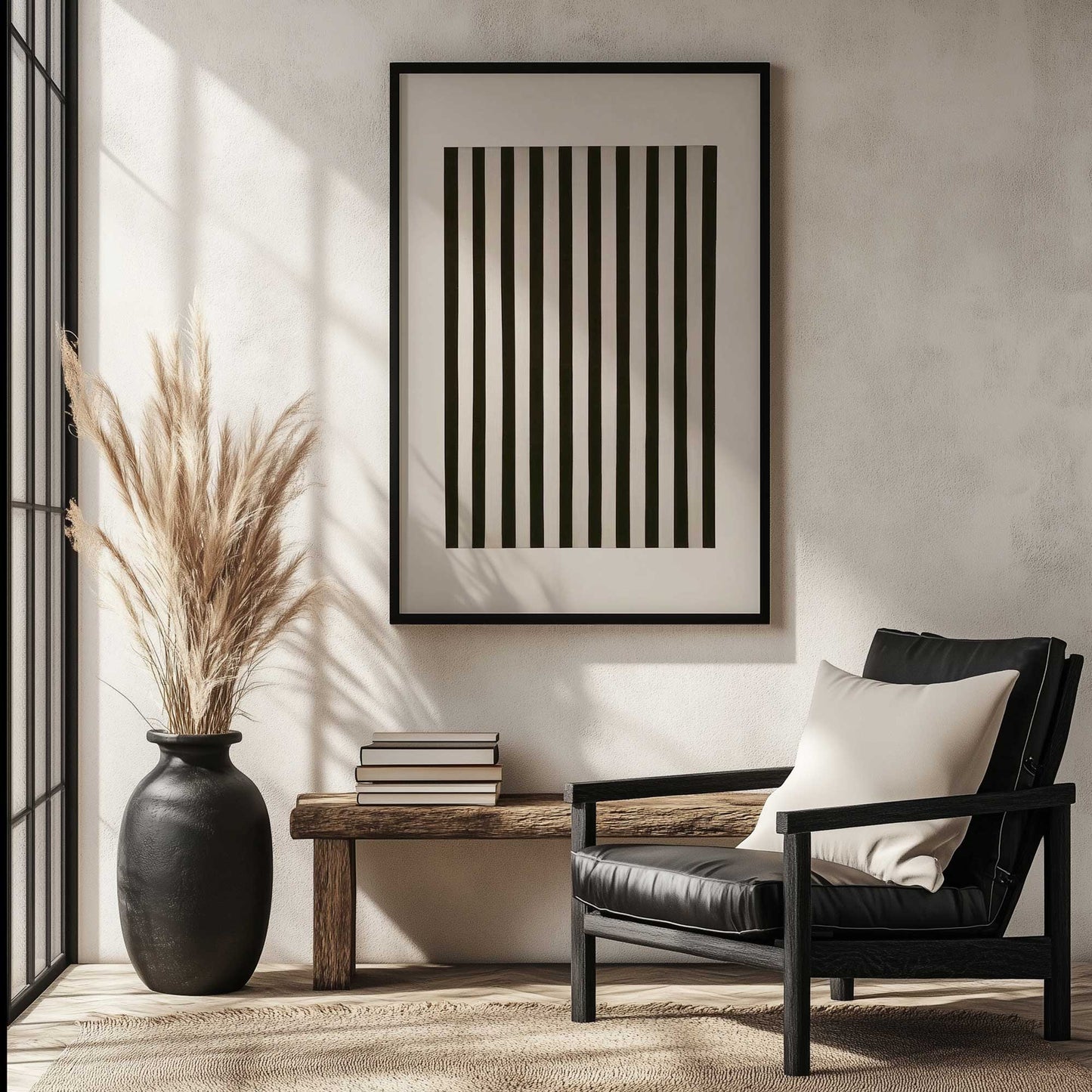 Picture of art in a room