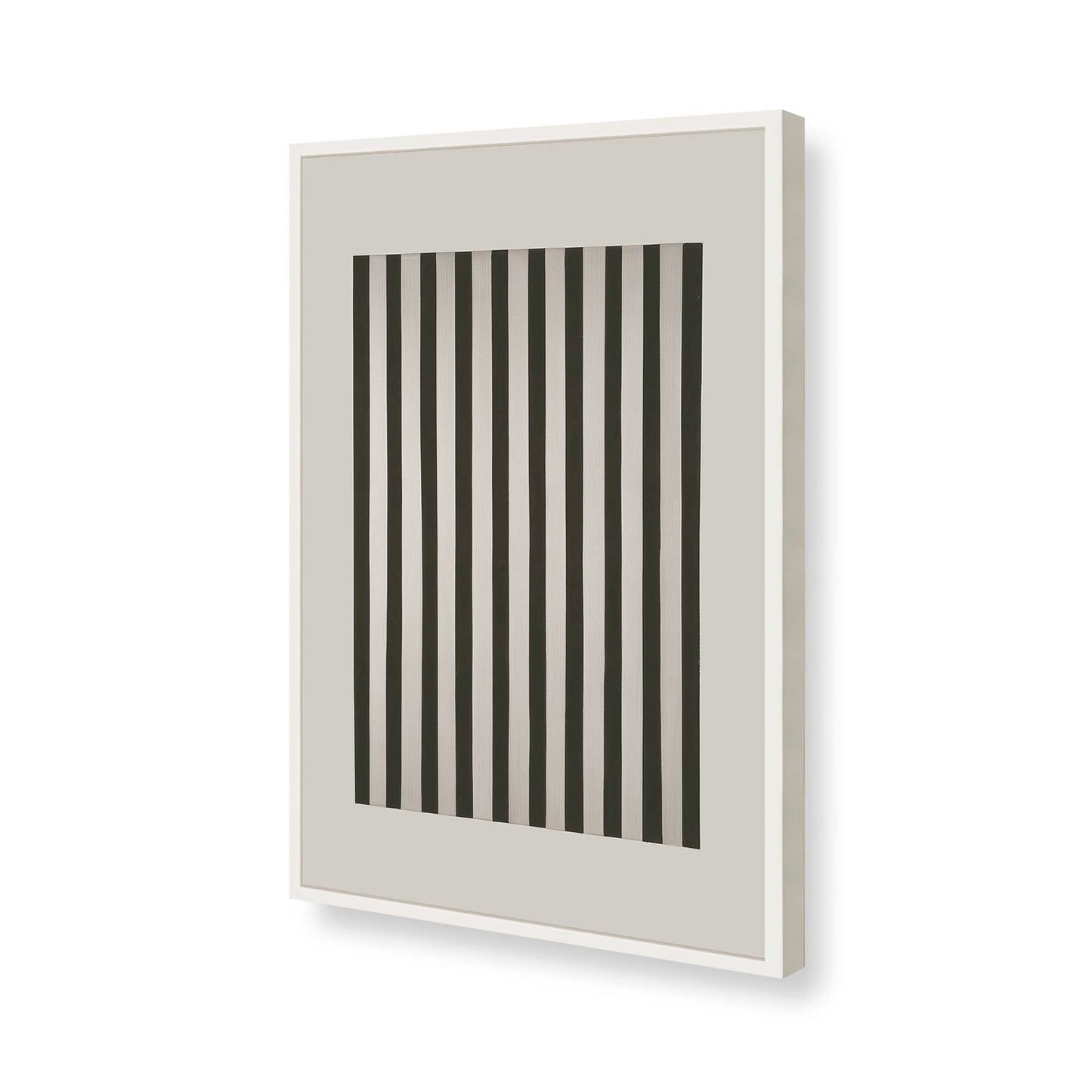 [Color:Opaque White], Picture of art in a Opaque White frame of the corner
