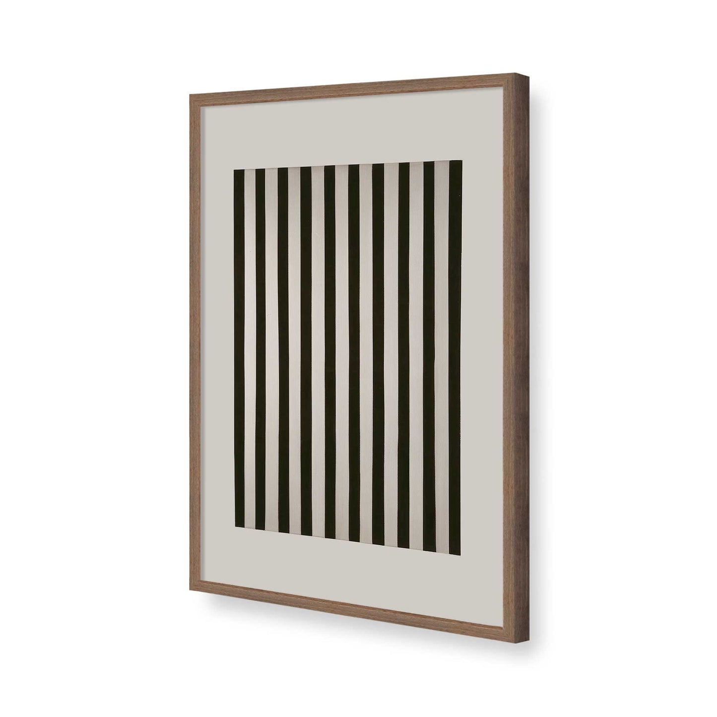 [Color:Walnut], Picture of art in a Walnut frame of the corner