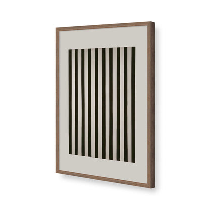 [Color:Walnut], Picture of art in a Walnut frame of the corner