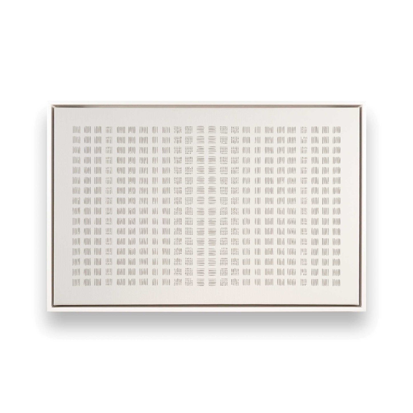 [Color:Opaque White], Picture of art in a White frame