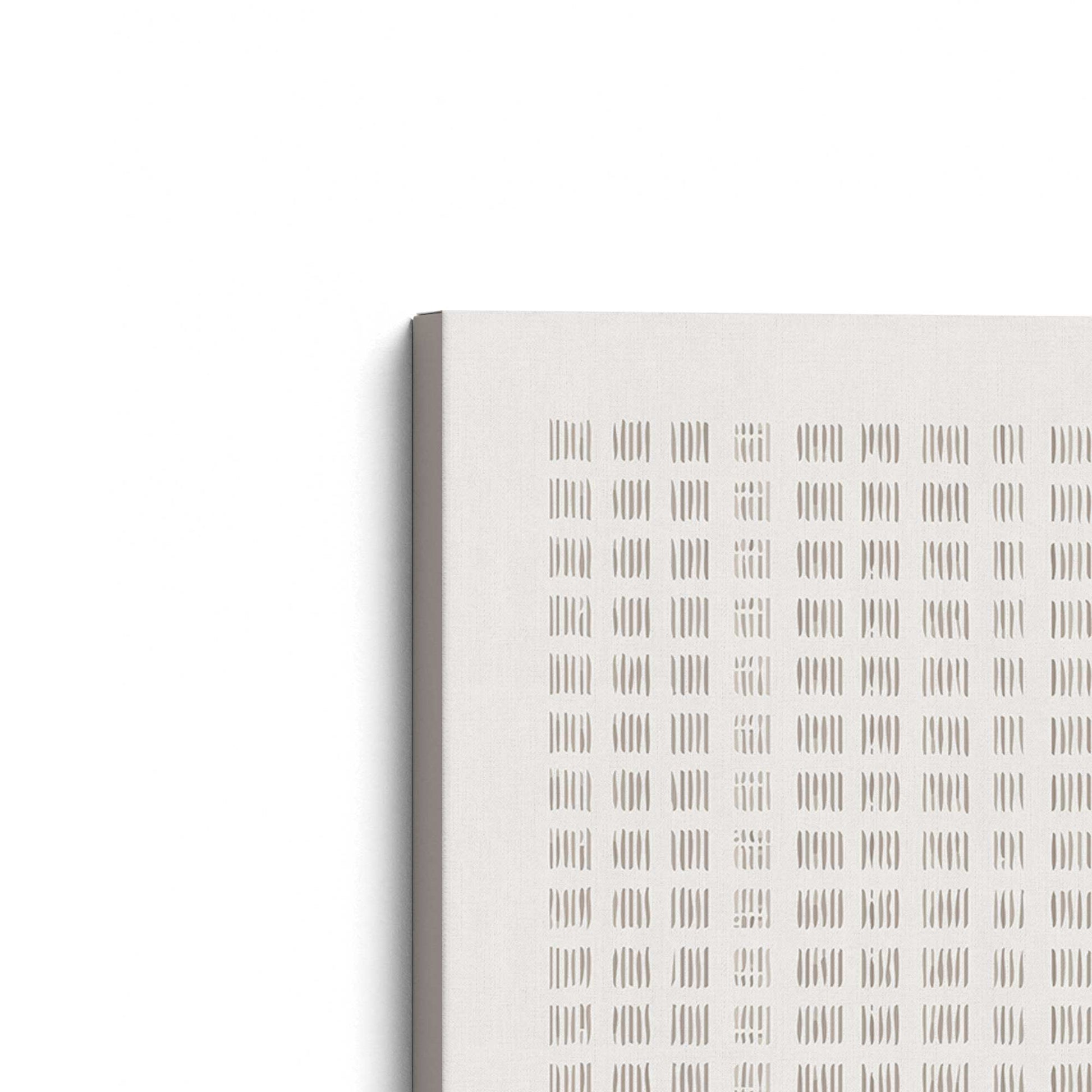 [Color:Stretched Canvas], Picture of the corner of the art