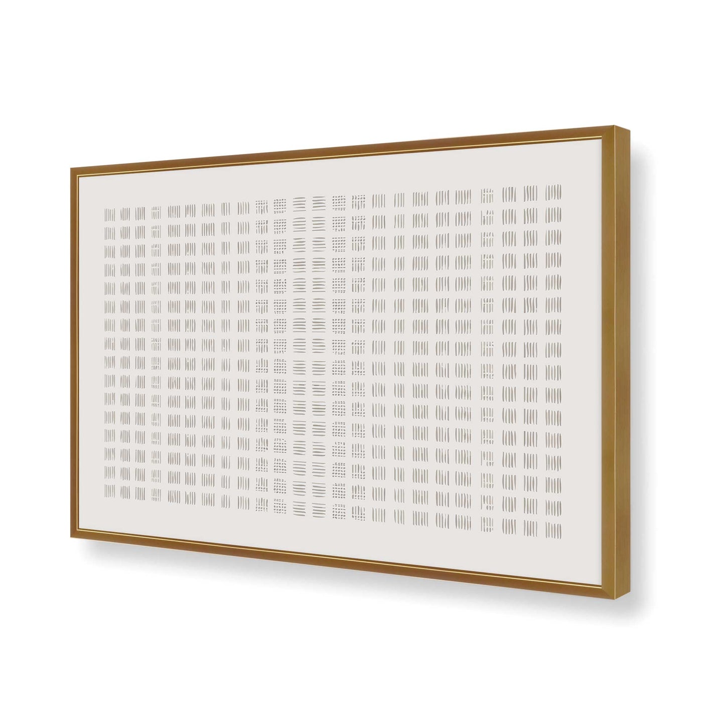 [Color:Polished Gold], Picture of art in a Polished Gold frame of the corner