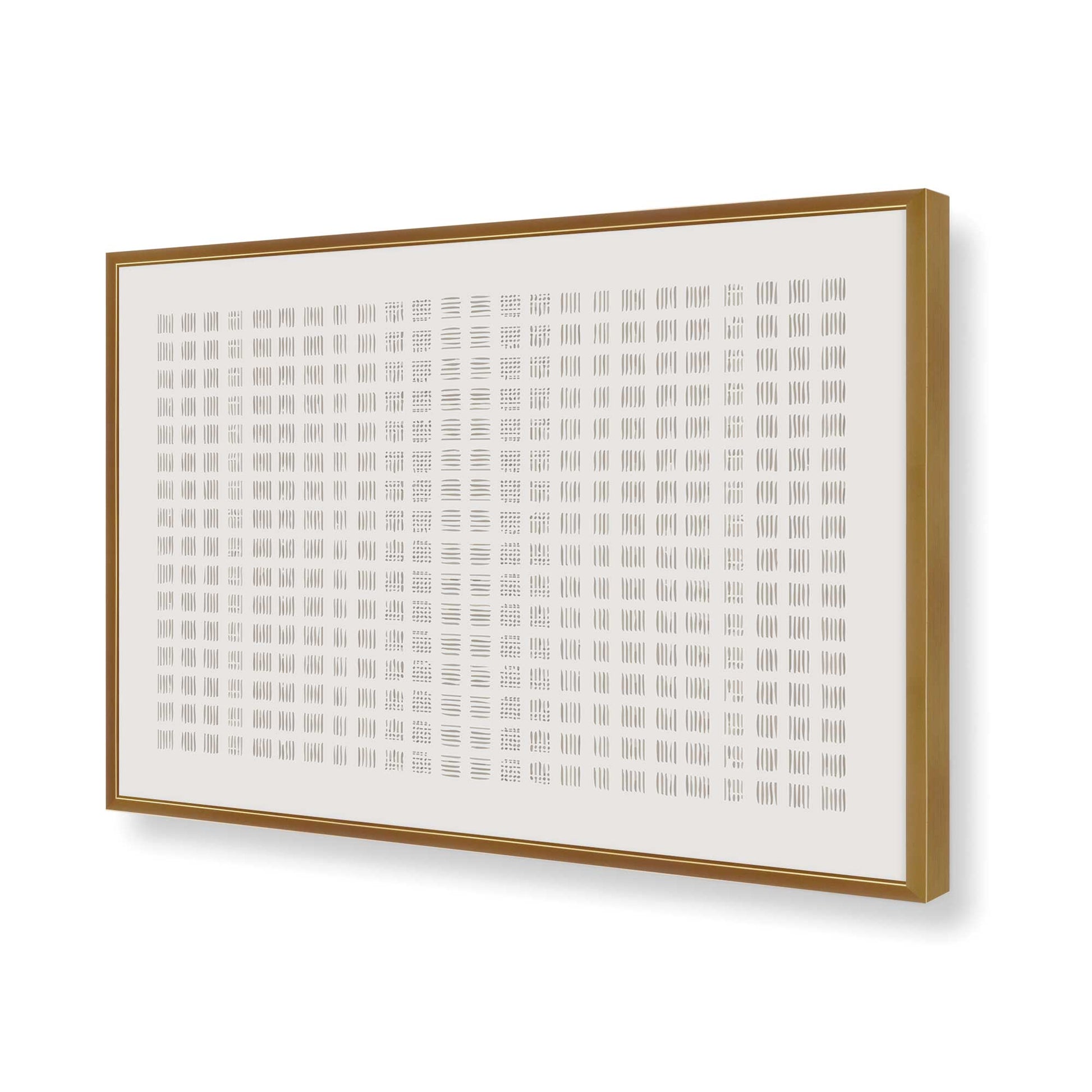 [Color:Polished Gold], Picture of art in a Polished Gold frame of the corner