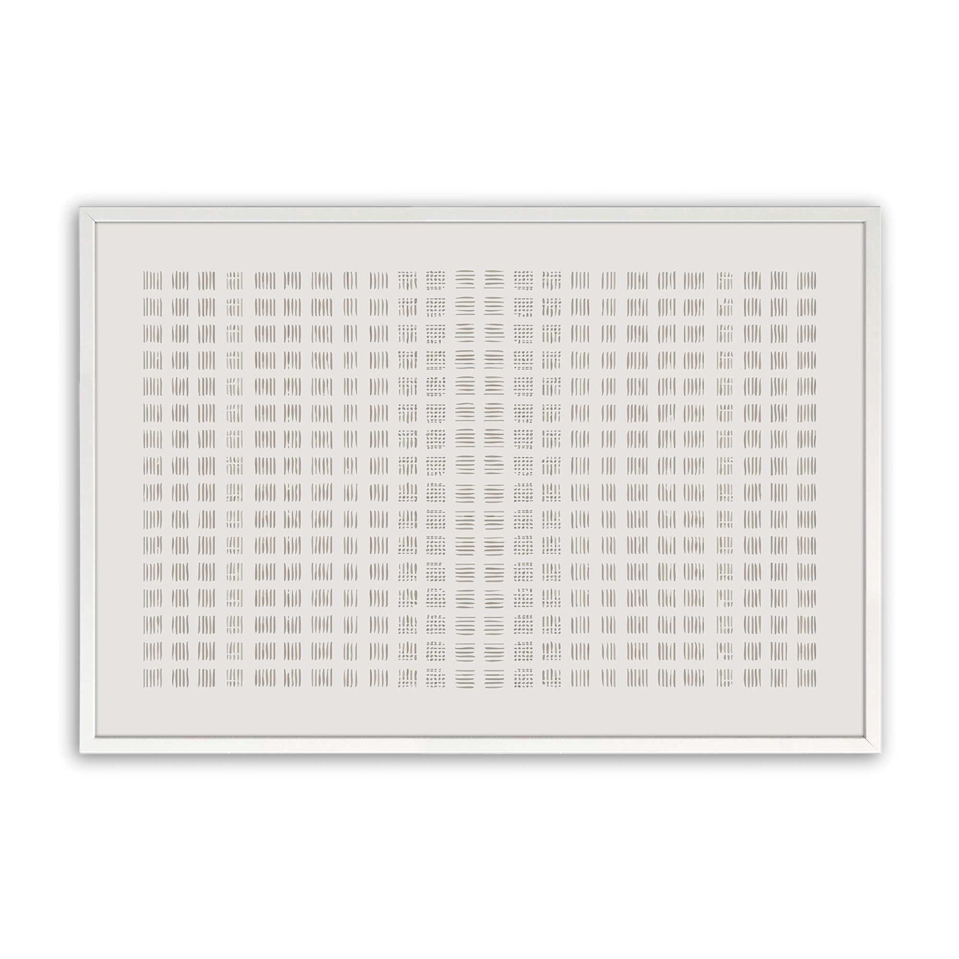 [Color:Opaque White], Picture of art in a Opaque White frame