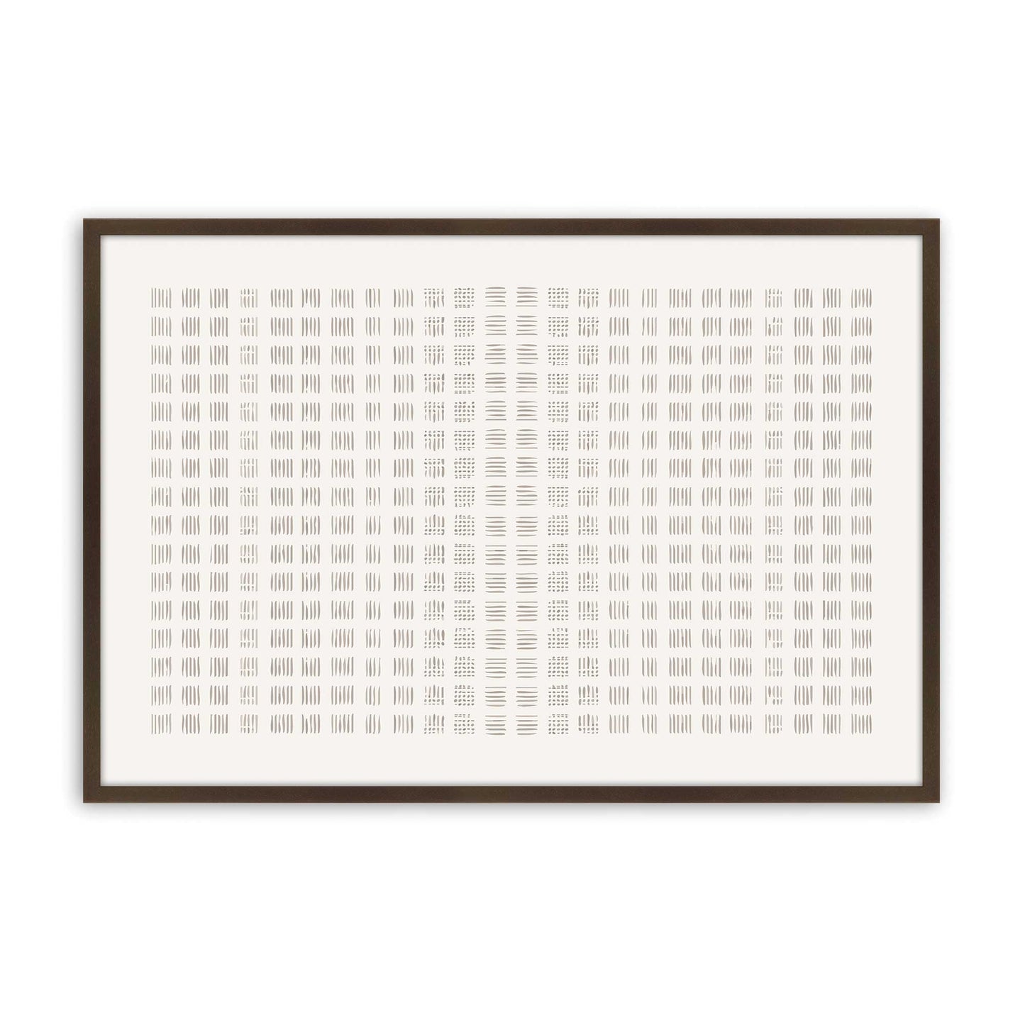 [Color:Brown], Picture of art in a Brown frame