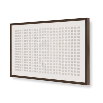 [Color:Brown], Picture of art in a Brown frame of the corner