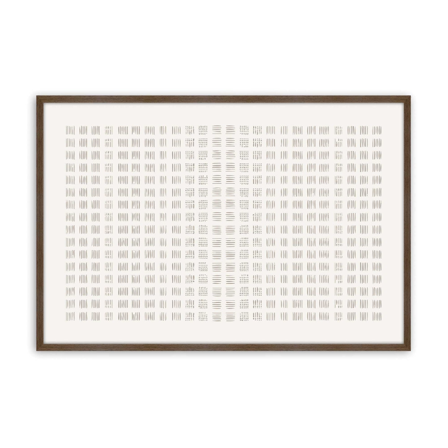 [Color:Walnut], Picture of art in a Walnut frame