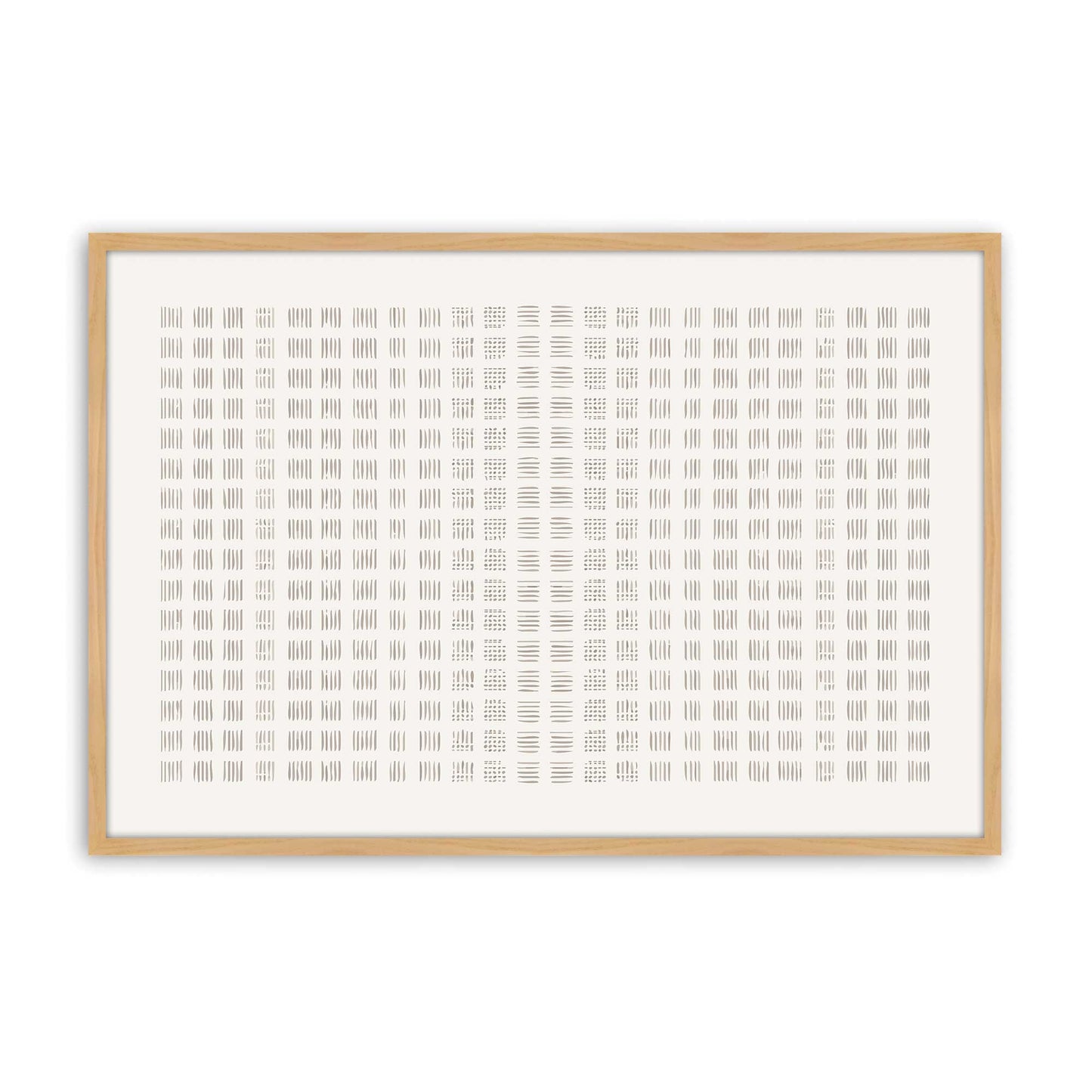 [Color:American Maple], Picture of art in a American Maple frame