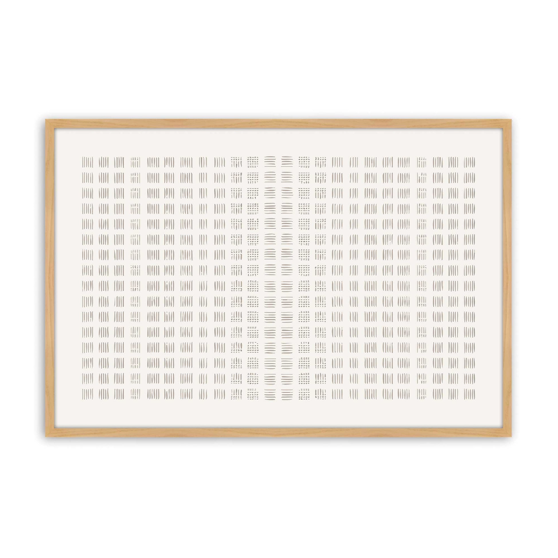 [Color:American Maple], Picture of art in a American Maple frame