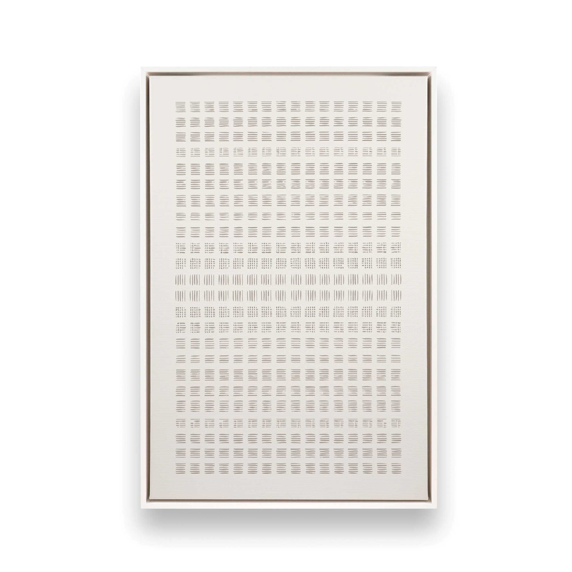 [Color:Opaque White], Picture of art in a White frame
